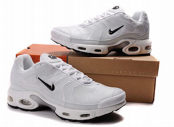 New Men'S Nike Air Max Tn Black/ White